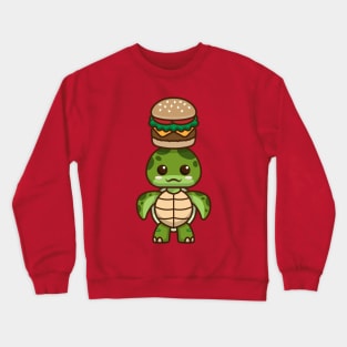 Sunny-chan Loves Burgers Crewneck Sweatshirt